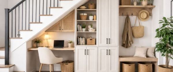 樓梯下方空間怎麼利用？收納、機能與設計特色解析